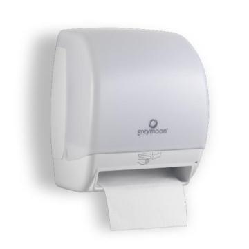 ad 247 03 despachador ad  codigo automatico  para toalla en rollo greymoon blanco