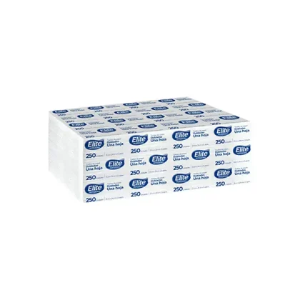Toalla Interdoblada Elite Blanca H/S 21×24 cm
