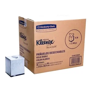89328 Pañuelo Facial Kleenex Cubo