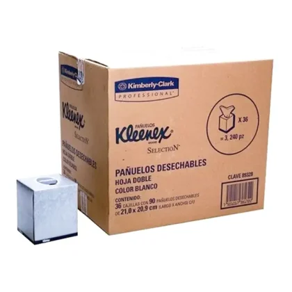 89328 Pañuelo Facial Kleenex Cubo