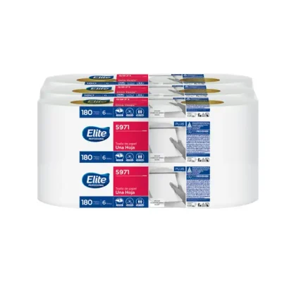 Toalla en Rollo Elite Blanca H/S