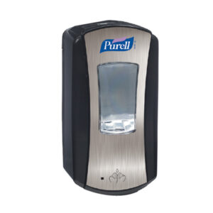 1928 04 dispensador para sanitizante de manos touch free ltx purell  chrome negro