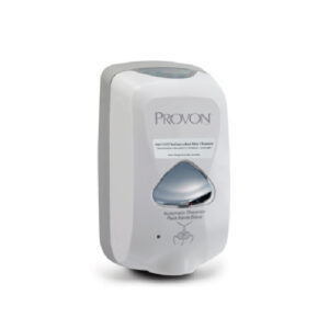 2845 12 dispensador para jabon espuma antimicrobiana touch free tfx provon  blanco